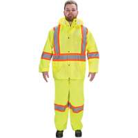V&ecirc;tements imperm&eacute;ables RZ1000, Polyester, Petit, Jaune lime haute visibilit&eacute; Equipex