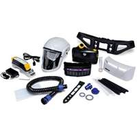 Versaflo Powered Air Purifying Respirator Painter's Kit, Headcover & Faceshield, Lithium-Ion Battery Equipex