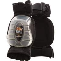 Gel-Pro Articulating Knee Pads, Buckle Style, Plastic Caps, Gel Pads Equipex