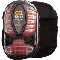 All-Terrain Knee Pads, Hook and Loop Style, Plastic Caps, Gel Pads Equipex