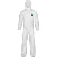 MicroMax&reg; NS Cool Suit Coveralls, Small, White, Microporous/Polypropylene Equipex