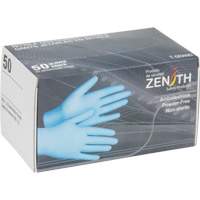 Vending Pack Disposable Gloves, Medium, Nitrile, 4.5-mil, Powder-Free, Blue Equipex