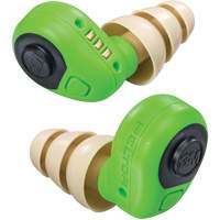 Peltor Electronic Earplugs, Uncorded, Pair - Plastic Case, 23 dB NRR, Large/Medium/Small Equipex