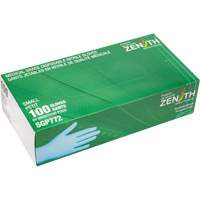 Puncture-Resistant Medical-Grade Disposable Gloves, Small, Nitrile, 4.5-mil, Powder-Free, Blue, Class 2 Equipex