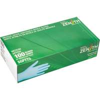 Puncture-Resistant Medical-Grade Disposable Gloves, Medium, Nitrile, 4.5-mil, Powder-Free, Blue, Class 2 Equipex