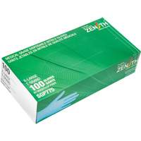 Gants jetables de calibre m&eacute;dical r&eacute;sistants &agrave; la perforation, T-Grand, Nitrile, 4,5 mils, Sans poudre, Bleu, Classe 2 Equipex