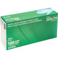 Puncture-Resistant Medical-Grade Disposable Gloves, Small, Nitrile, 3.5-mil, Powder-Free, Blue, Class 2 Equipex