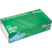 Puncture-Resistant Medical-Grade Disposable Gloves, Medium, Nitrile, 3.5-mil, Powder-Free, Blue, Class 2 Equipex