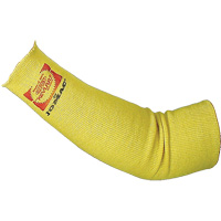 1-Ply Tube Sleeves, Kevlar&reg;, 10", ANSI Level 3/ASTM F-1790, Yellow Equipex