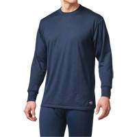 FR Base Layer Long Sleeve T-Shirt, Small, Navy Blue Equipex