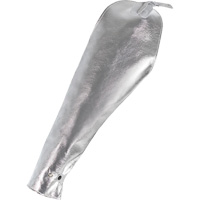 Welder's Heat Resistant Sleeves, 18", Aluminized Kevlar&reg;, Silver Equipex