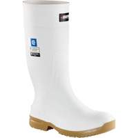 Slip Resistant Boots, Rubber, Steel Toe, Size 4 Equipex