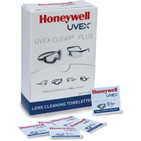 Uvex&reg; Clear&reg; Plus Towelettes, 5.25" x 8", Pack Of 100 Equipex