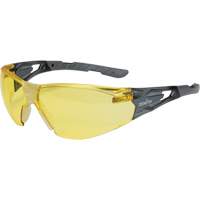 Z2900 Series Safety Glasses, Amber Lens, Anti-Scratch, ANSI Z87+/Meets/Exceeds CSA Z94.3 Equipex