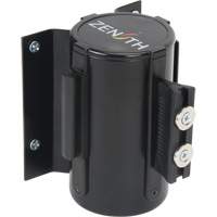 Barri&egrave;re &agrave; fixation murale avec ruban magn&eacute;tique, Acier, Fixation par vis, 7', Ruban Bleu Equipex