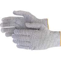 Sure Knit Cut Resistant Composite Gloves, Size 2X-Small, 13 Gauge, Stainless Steel/Dyneema&reg; Shell, ANSI/ISEA 105 Level 4/ASTM ANSI Level A5 Equipex