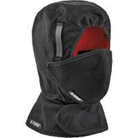 Doublure de casque de s&eacute;curit&eacute; d'hiver N-Ferno avec cache-bouche, Doublure en Molleton, Taille unique, Noir Equipex