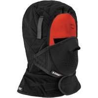 N-Ferno&reg; 3-Layer Winter Hard Hat Liner with Mouthpiece, Fleece Lining, One Size, Black Equipex
