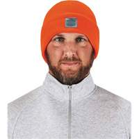 Bonnet en tricot c&ocirc;tel&eacute; N-Ferno, Taille unique, Orange Equipex