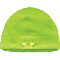 Bonnet N-Ferno &agrave; lumi&egrave;res DEL, Taille unique, Vert lime haute visibilit&eacute; Equipex