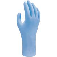Biodegradable Disposable Gloves, X-Small, Nitrile, 2.5-mil, Powder-Free, Blue Equipex