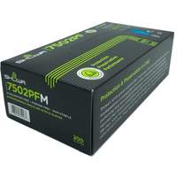 Biodegradable Disposable Gloves, X-Small, Nitrile, 2.5-mil, Powder-Free, Blue Equipex