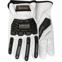 Scape Goat Impact Gloves, X-Small, Goatskin Palm, Slip-On Cuff Equipex