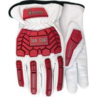 Van Goat Impact & Cut Resistant Gloves, X-Small, Goatskin Palm, Slip-On Cuff Equipex