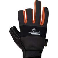 Clutch Gear&reg; Open-Finger Framers Gloves, Synthetic Palm, Size Small Equipex