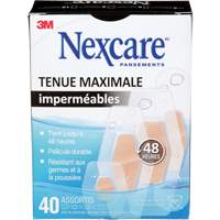 Pansements imperm&eacute;ables &agrave; tenue maximale Nexcare, Assorti, Plastique, St&eacute;rile Equipex