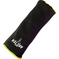 Arc Tek Cut Resistant Sleeve, Polyethylene/Steel, 10", ASTM ANSI Level A5, Black Equipex