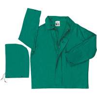 Imperm&eacute;able avec limite dinflammabilit&eacute; Dominator, Polyester/PVC, Grand, Vert Equipex