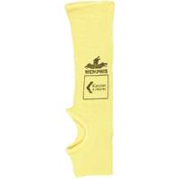Safety Cut Pro Single-Ply Cut Resistant Sleeve, Kevlar&reg;, 10", ASTM ANSI Level A2, Yellow Equipex