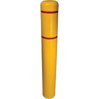 Couvre-bollard, 4" dia. x 54" l, Jaune Equipex