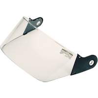 Visi&egrave;re de protection pour casques d'incendie et de sauvetage, Polycarbonate, Teinte Transparent Equipex