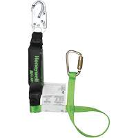 Miller&reg; HP Shock-Absorbing Lanyard, 4', Carabiner Center, Locking Snap Hook Leg Ends, Polyester Equipex