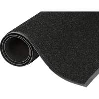 Tapis d'accueil Jasper, Essuie-pieds/grattoir, 2' x 3' x 5/16", Noir Equipex