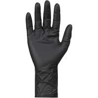 Gants jetables KeepKleen, Petit, Nitrile, 8 mils, Sans poudre, Noir Equipex