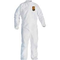 KleenGuard KGA300 Coveralls, 4X-Large, White, Microporous Equipex