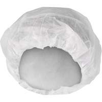 KleenGuard A10 Light-Duty Bouffant Caps, SMMMS, 21", White Equipex