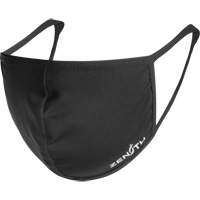 Masques r&eacute;utilisable &agrave; deux couches, Polyester, Noir Equipex