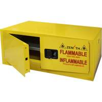 Armoire pour produits inflammables, 12 gal., 2 Porte(s), 43" La x 18" h x 18" p Equipex