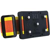 Crampons &agrave; glace mi-semelles intrins&egrave;ques, M&eacute;lange de polym&egrave;re, Traction Crampon, Taille unique Equipex