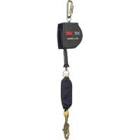 Nano-Lok Extended Length Self Retracting Lifeline, 15', Galvanized Steel, Swivel Equipex
