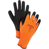 Natural Rubber Winter Gloves, X-Large, Latex Coating, 10 Gauge, Cotton/Polyester Shell Equipex