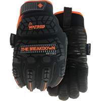 Gants de travail r&eacute;sistants aux coupures The Breakdown, Taille Petit, Enveloppe en Aramide/Polyester/Acier inoxydable, ASTM ANSI niveau A5 Equipex