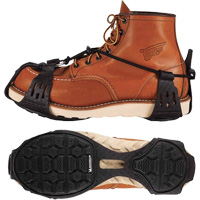 TREX&reg; 6325 Spikeless Traction Devices, Rubber, Grooved Traction, Medium Equipex