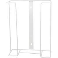 Distributeur de gants mural en fil m&eacute;tallique Equipex