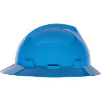 Casque de s&eacute;curit&eacute; &agrave; fente et bordure compl&egrave;te V-Gard, R&eacute;pond aux normes CSA type 1, Suspension Glissement rapide, Non ventil&eacute; Equipex