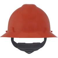 Casque de s&eacute;curit&eacute; &agrave; fente et bordure compl&egrave;te V-Gard, R&eacute;pond aux normes CSA type 1, Suspension Rochet, Non ventil&eacute; Equipex